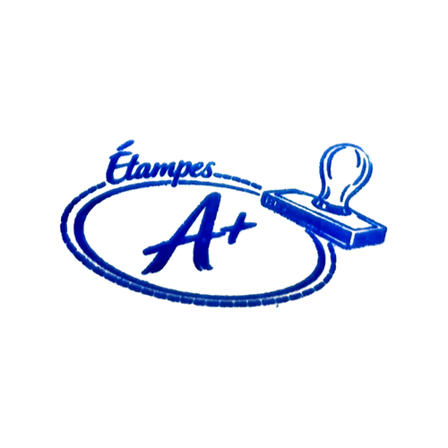 Encre bleue pour étampe d’enseignant aplus