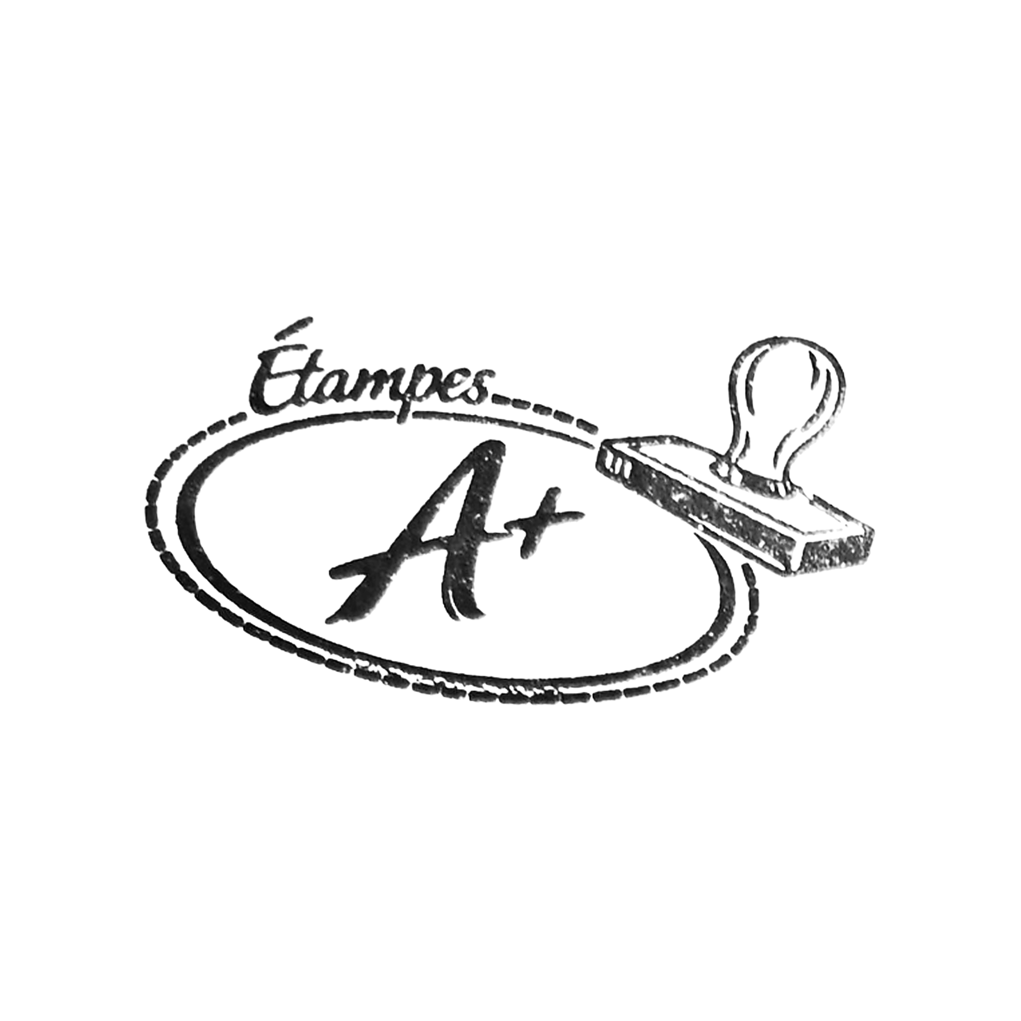 Encre noire pour étampe d’enseignant aplus