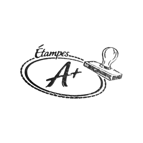 Encre noire pour étampe d’enseignant aplus