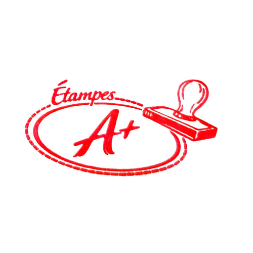 Encre rouge pour étampe d’enseignant aplus