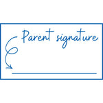 Parent signature