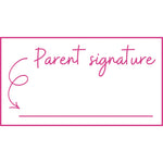Parent signature