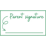 Parent signature