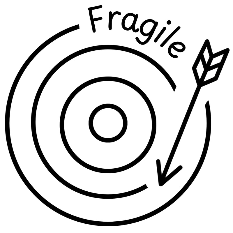Étampе pour enseignant « Fragile »