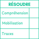 Étampe pour enseignant « grille de correction résoudre » – encre verte