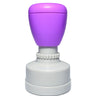 mauve / étampe ronde