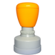 Poignée orange ronde pour étampe d’enseignant