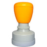 orange / étampe ronde