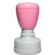 Poignée rose ronde pour étampe d’enseignant