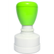 Poignée verte ronde pour étampe d’enseignant